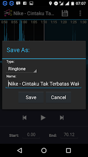 Ringdroid.apk Aplikasi Untuk Menjadikan MP3 Sebagai Default Ringtone 3