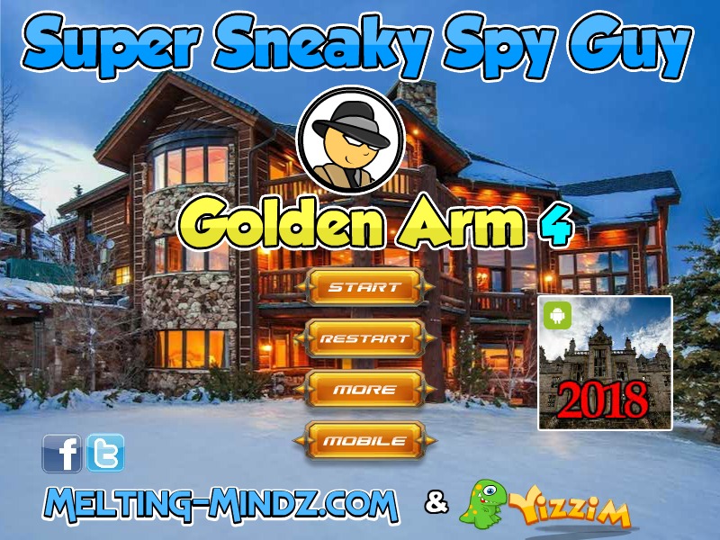 Detonados de Jogos de Escape e Fuga Detonado Super Sneaky Spy Guy Golden Arm 4
