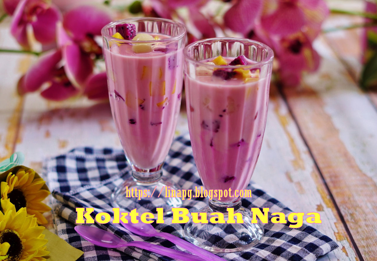 Koktel Buah Naga Resepi Viral Cocktail Dragon Mixed Fruit TERATAK