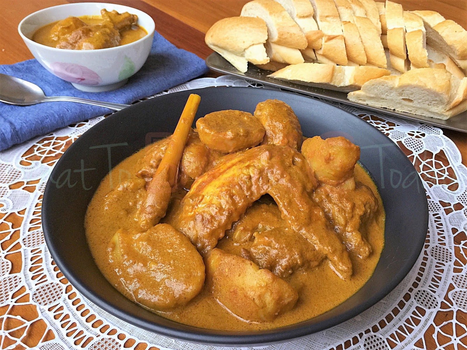 What To Bake Today Singapore Style Curry Chicken With Potatoes