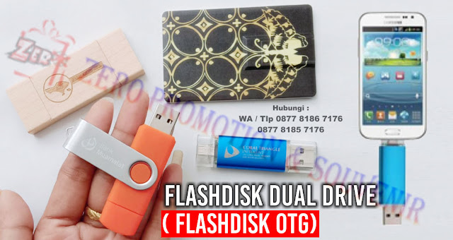 Jual USB Flashdisk Dual Drive ( Flashdisk OTG ), Souvenir flashdisk otg murah