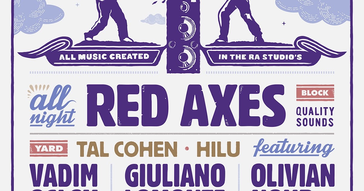 מועדון הבלוק תל אביב \\ The Block Club Tel Aviv Red Axes 100