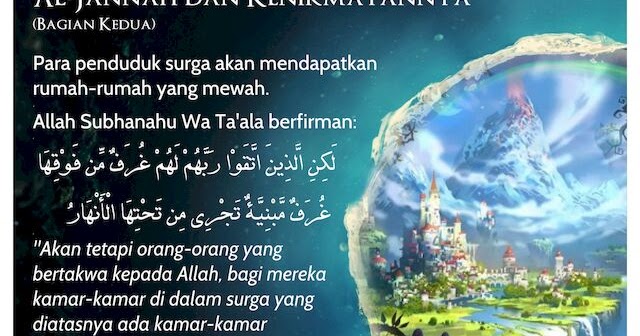 Kajian Islam ALJANNAH DAN KENIKMATANNYA (BAGIAN KEDUA) Kajian Islam ALJANNAH DAN KENIKMATANNYA (BAGIAN KEDUA)
