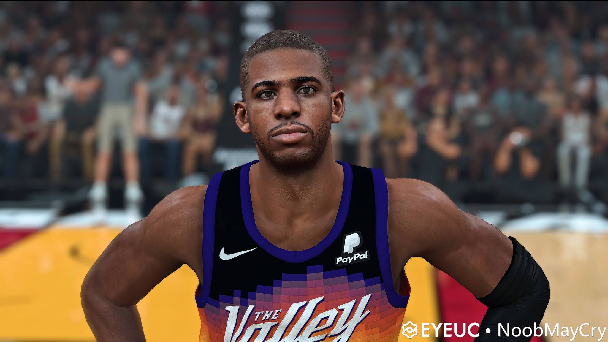 NBA 2K21 Chris Paul Cyberface and Body Update V2 (Playoffs