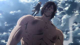 アルミン・アルレルト Armin Arlert CV. 井上麻里奈 Inoue Marina エレン・イェーガー Eren Yeager CV. 梶裕貴 Kaji Yuki Hellominju.com : 進撃の巨人 アニメ 第3期 54話 勇者 | Attack on Titan Season3 Part2 Ep.54 "Hero" | Hello Anime !