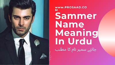 Sameer name meaning in Urdu & Sameer Name Other Variant