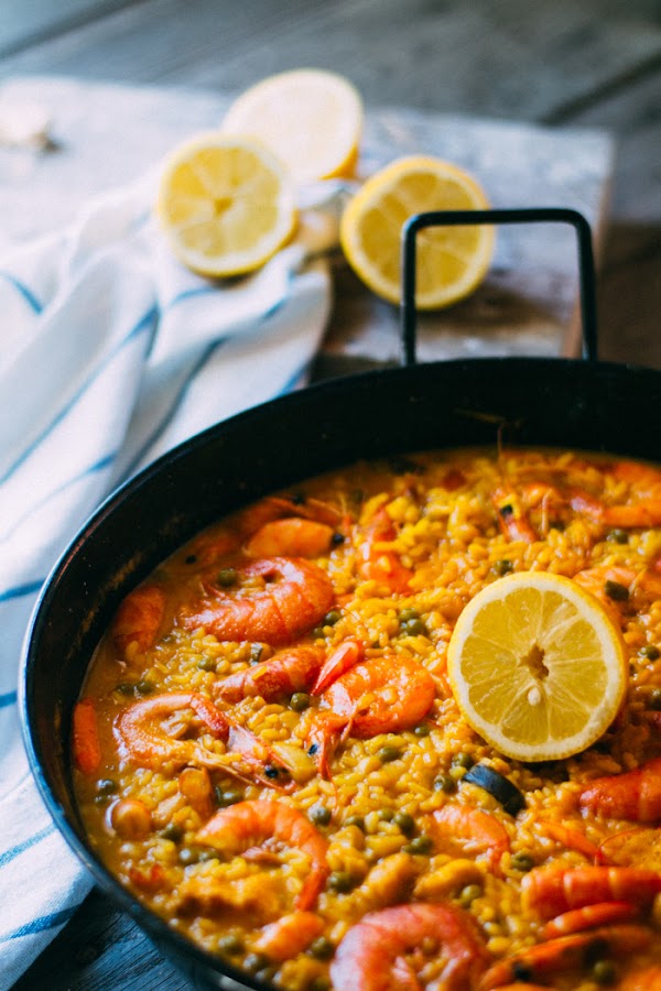 Receta paella fácil