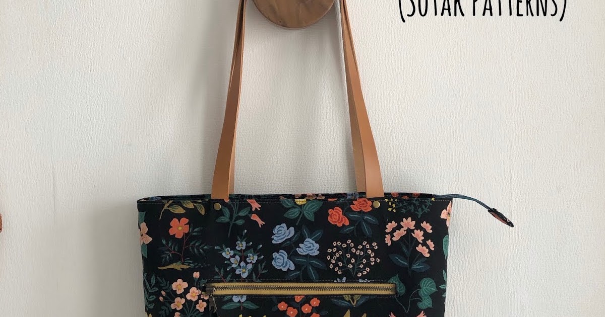 S O T A K Handmade Kensington Handbag New Pdf Pattern