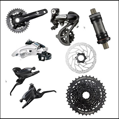 Shimano Tourney Grupo Shimano Altus Biplato Grupo Shimano Tourney