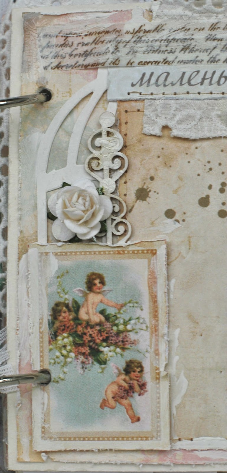 Шебби минник для девочки