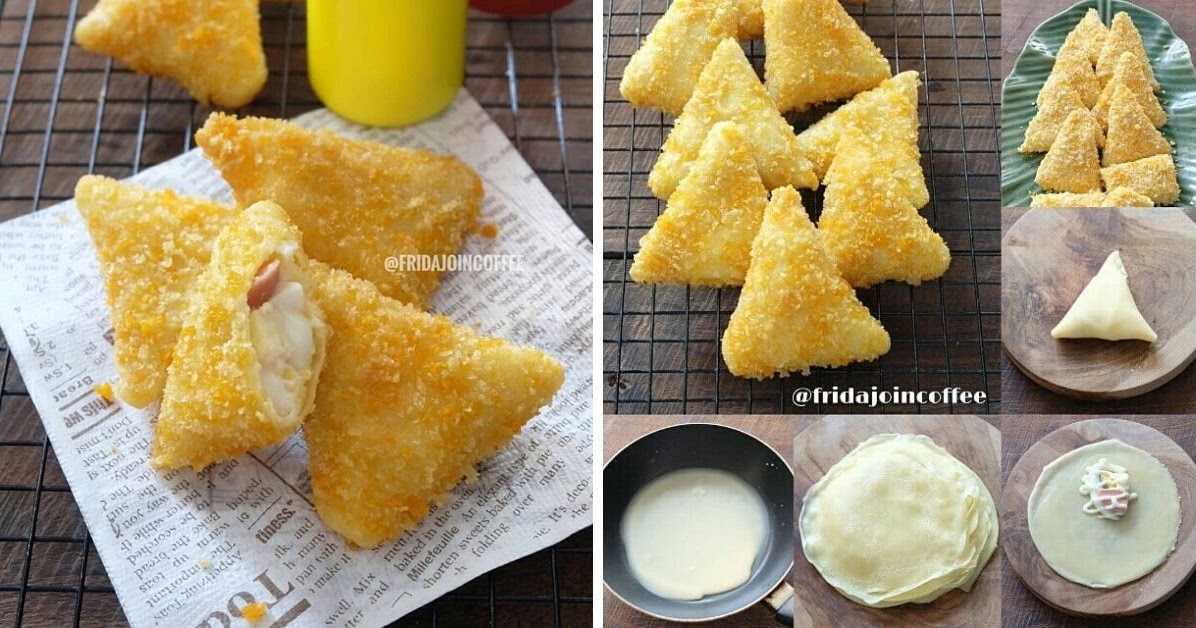 Resep Risoles Mayonais Segitiga Anti Sobek! Aneka Resep Bunda