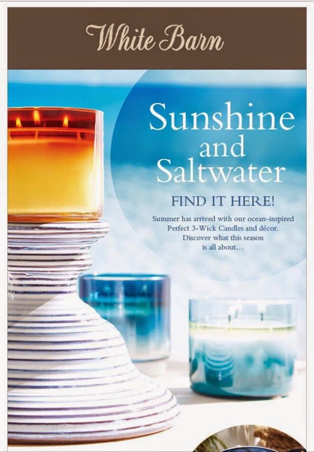 Life Inside the Page White Barn Candle Company Today's Email May 13