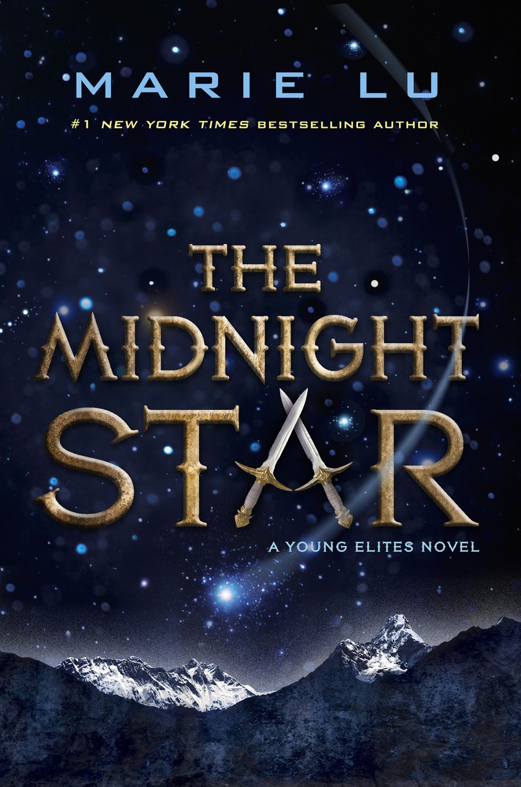 Lily's Bookmark THE MIDNIGHT STAR by Marie Lu (The Young Elites 3