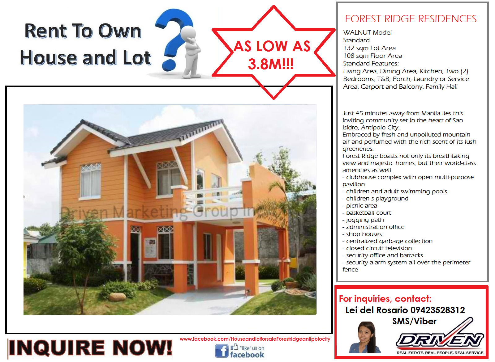 Forest Ridge Residences Antipolo City