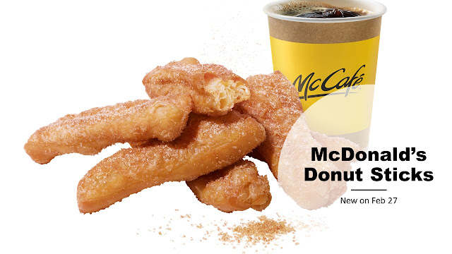 McDonald's Donut Sticks added to breakfast menu