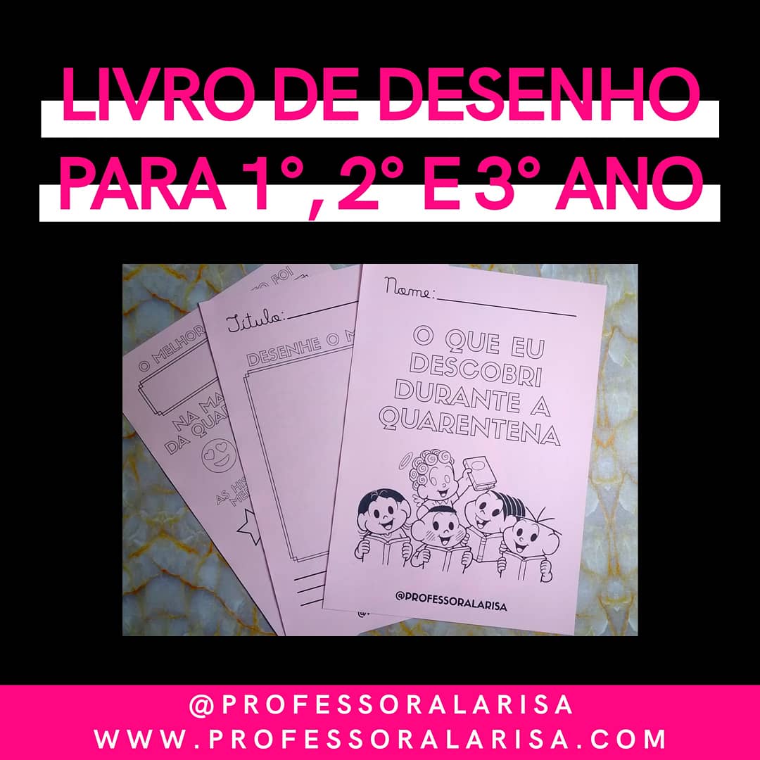 LIVRO DE DESENHO: O QUE EU DESCOBRI NA QUARENTENA ...