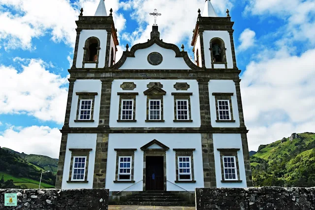 Iglesia en Fazenda de Santa Cruz, isla de Flores (Azores)