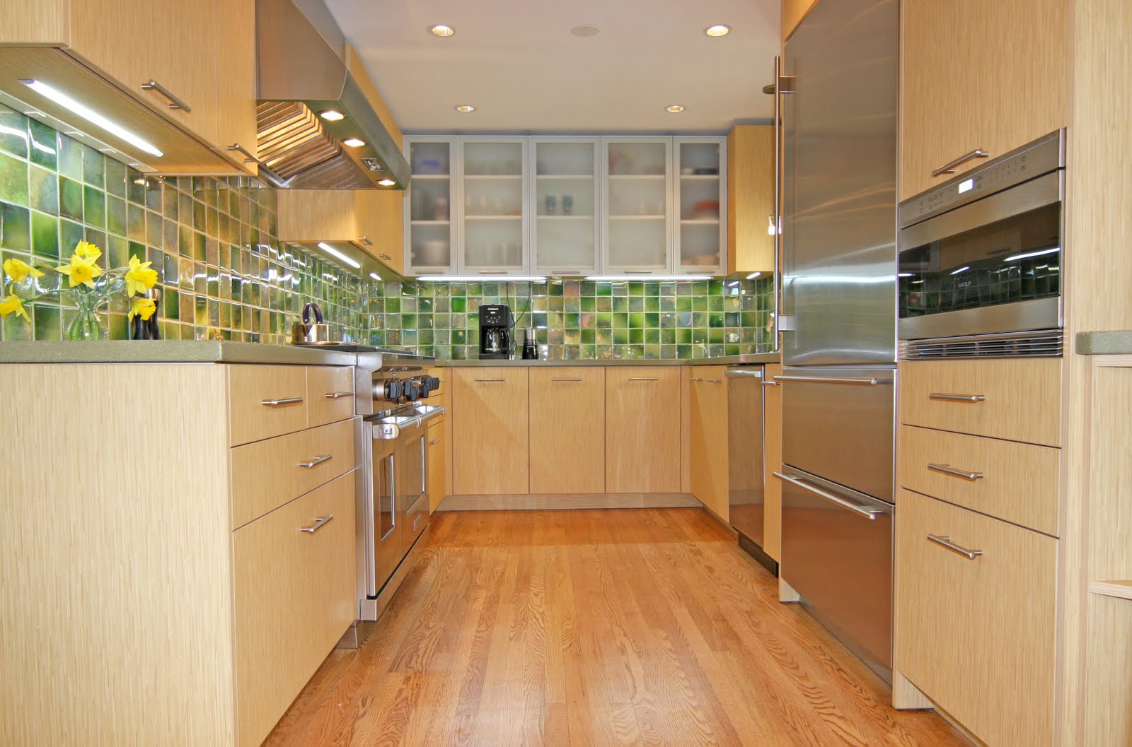 3ccChicago: Green Remodel - Gourmet Galley Kitchen Remodel with