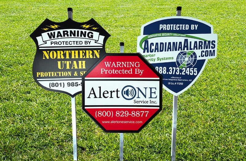 Fake Security Signs Do They Make A Difference? The Test Pit