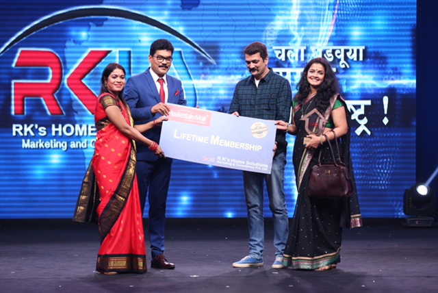Eminent Social Workers Dr Prakash Amte& Mrs Mandakini Amte Inaugurate R K Home’s “Real Estate Mall” (REM) Eminent Social Workers Dr Prakash Amte& Mrs Mandakini Amte Inaugurate R K Home’s “Real Estate Mall” (REM)