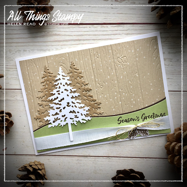 In the Pines stampin up