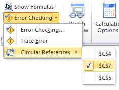 Microsoft Excel : Mengatasi Circular Reference - Sagari chan
