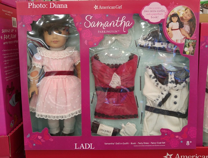 Living A Doll's Life *In Store Report* Samantha Doll + Book + Two