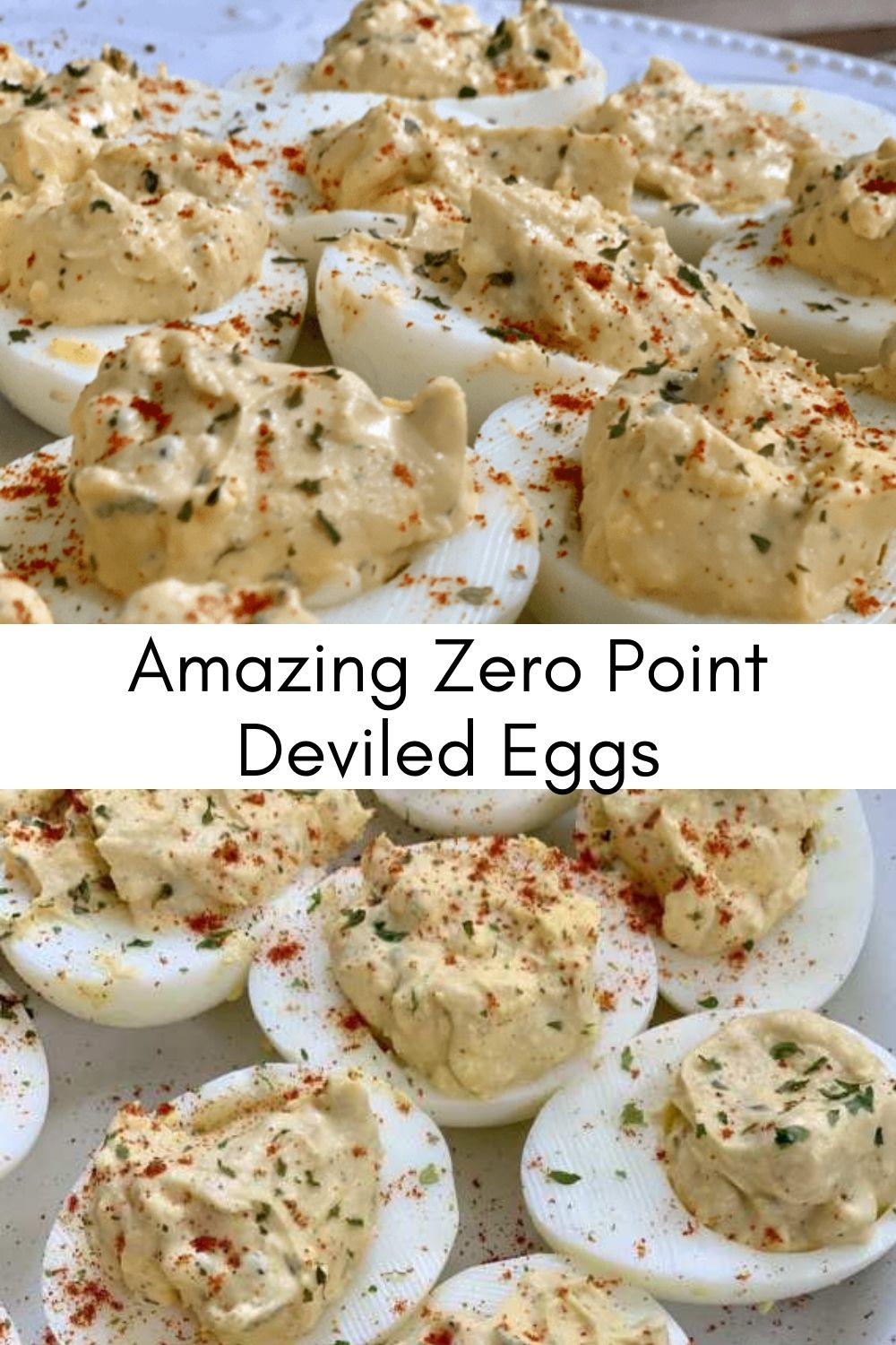 Amazing Zero Point Deviled Eggs yanny bakes