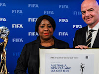 Australia and New Zealand selected as hosts of FIFA Women’s World Cup 2023.