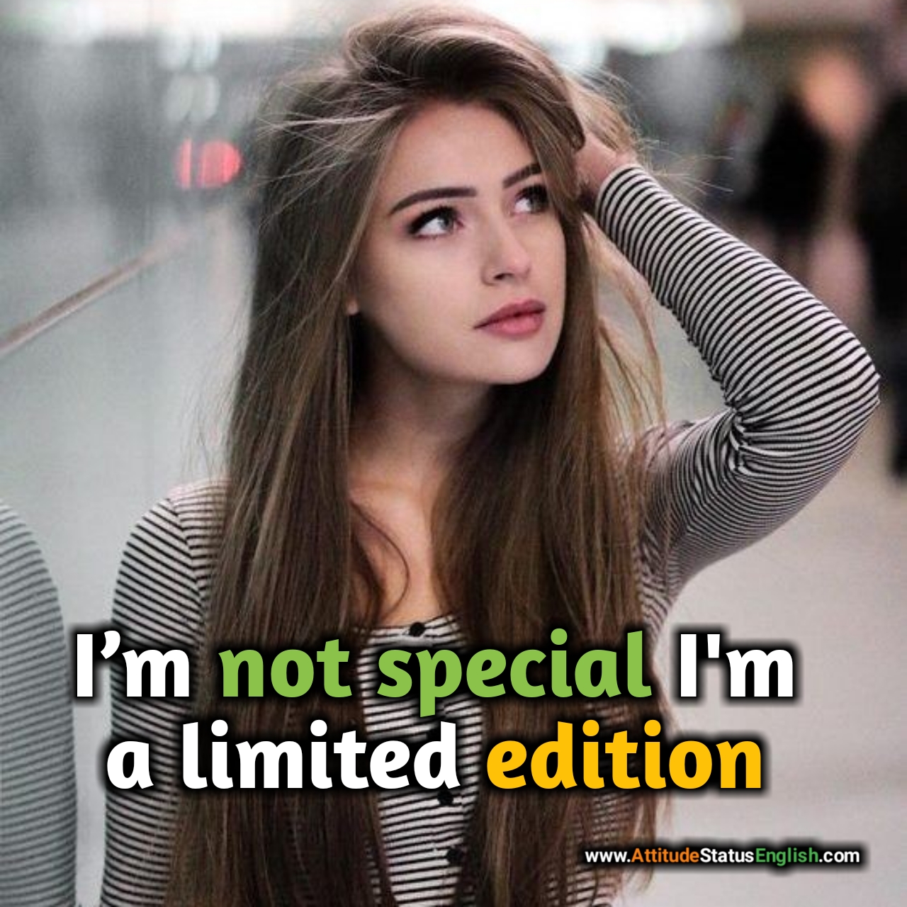 Stylish Girl Attitude Status English stylish girl attitude status english