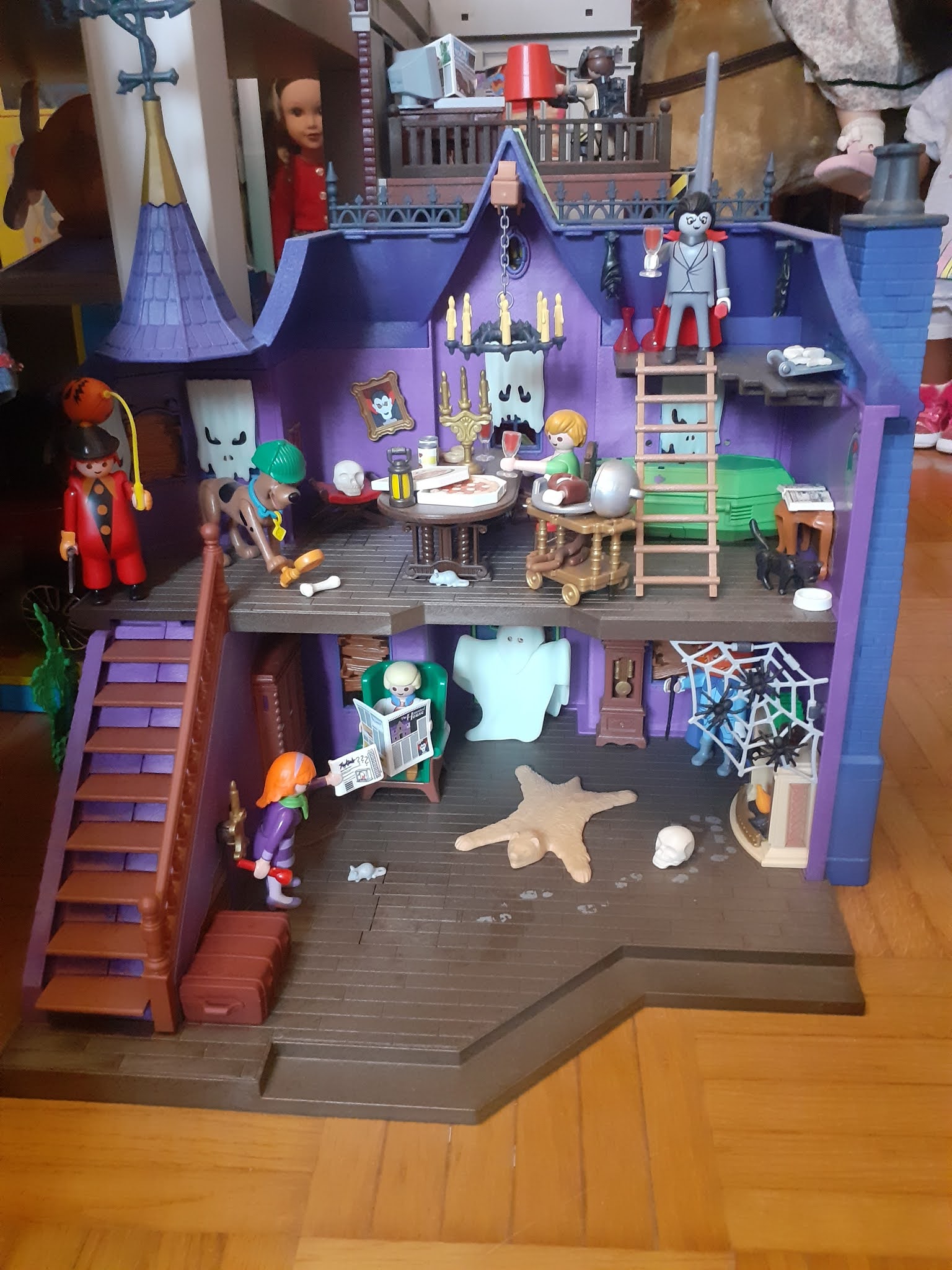 Hausderpuppen Playmobil Scooby Doo Haunted Mansion Playset & Playmobil