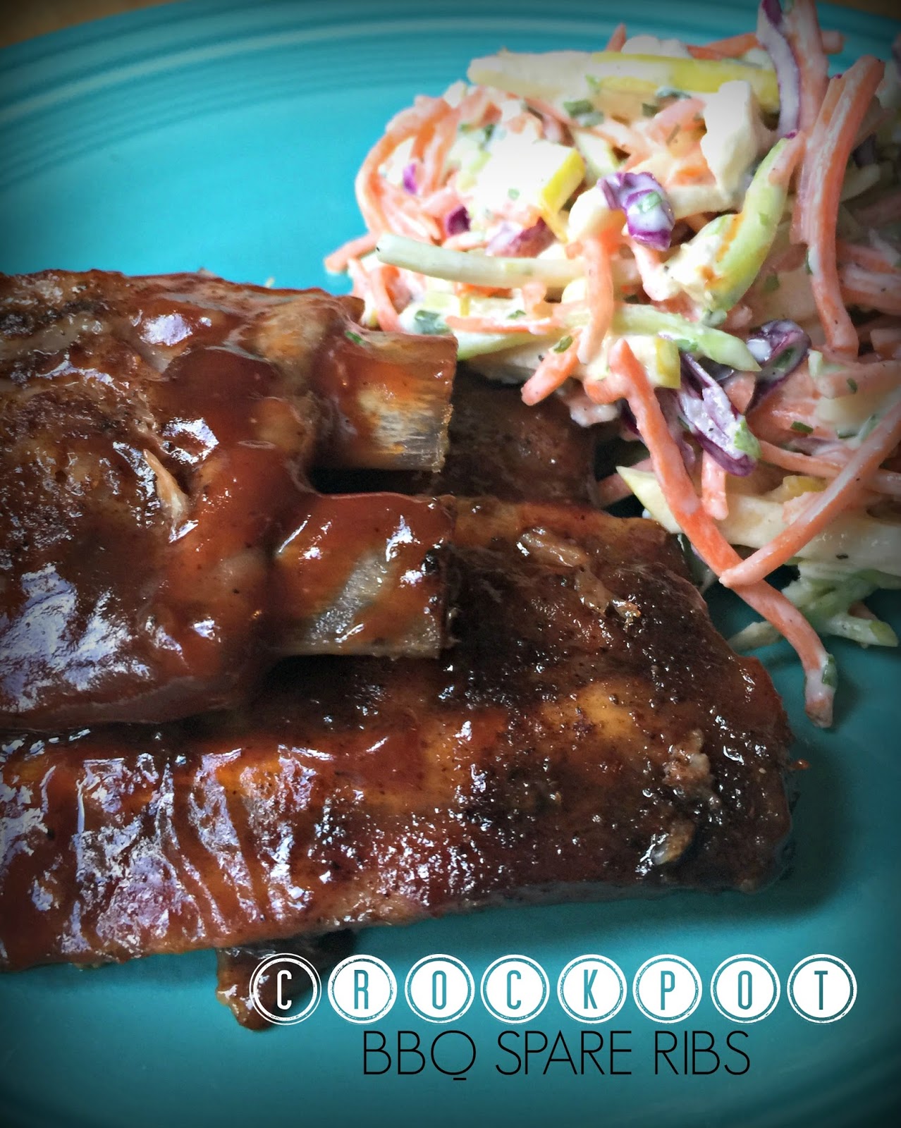 The Girly Girl Cooks CrockPot BBQ Spare Ribs