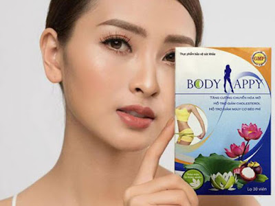 Body Happy, hỗ trợ giảm cân, giảm nguy cơ béo phì