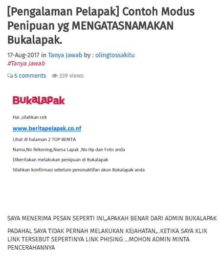 Modus Operandi dan Data Kasus Penipuan Jual Beli Online: Sebuah Analisis Mendalam
