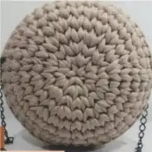 Bolso Redondo Trapillo a Crochet Bolso Redondo Trapillo a Crochet