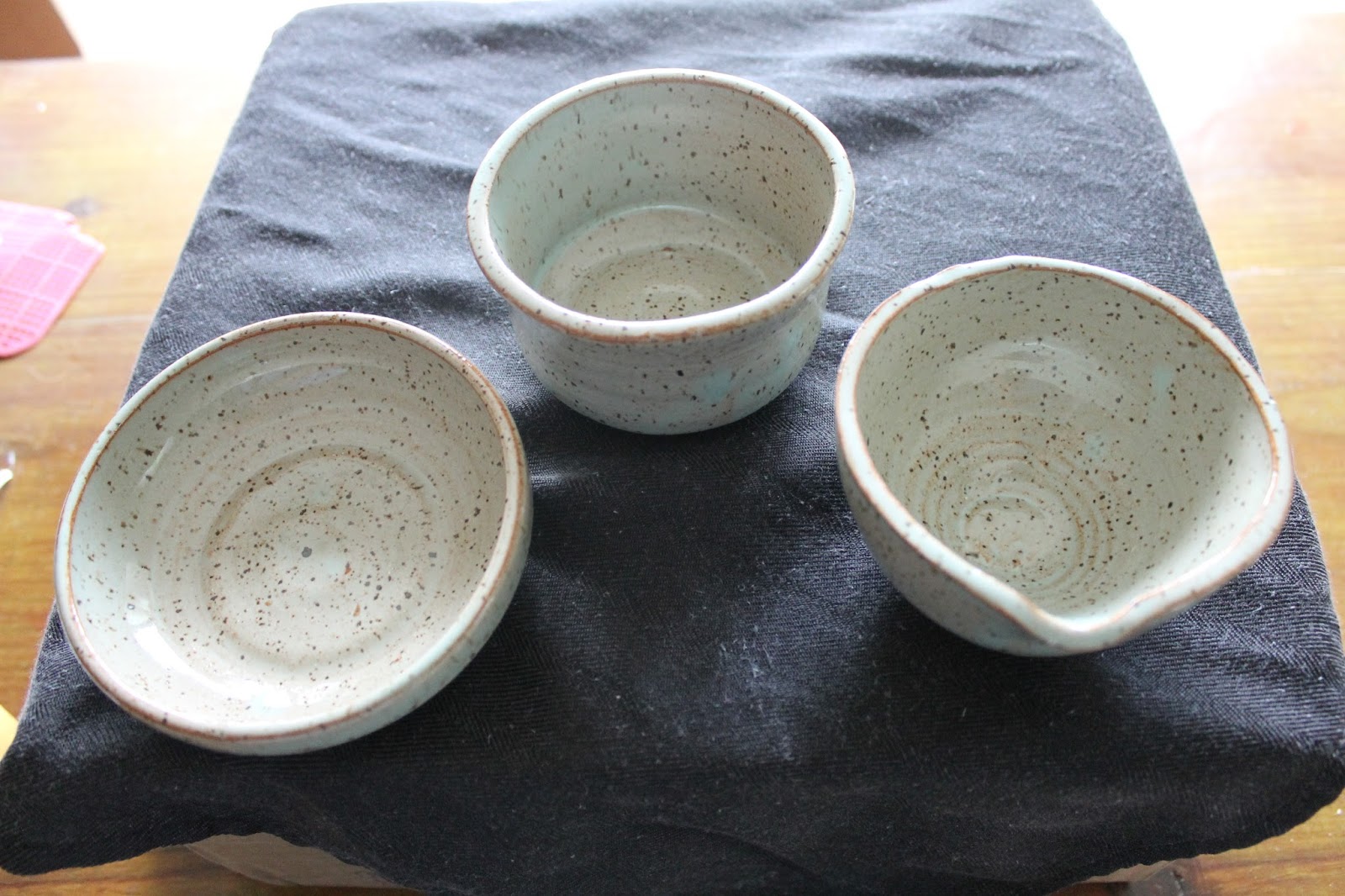 Outback Farm First glazed pottery!