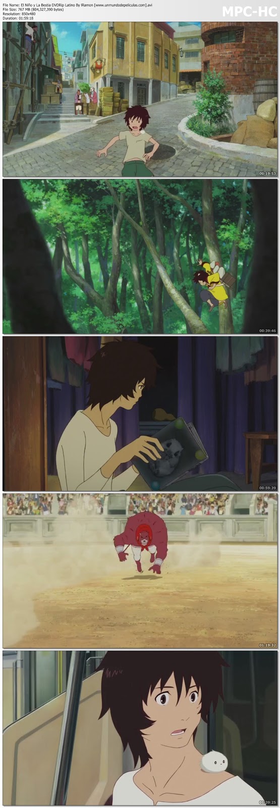 Capturas de la película.