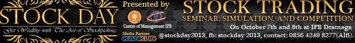Stockday 2013 IPB: Get Wealthy with The Art of Stockpicking