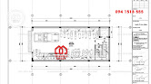 Bản vẽ thiết kế nhà phố mặt tiền 6m phong cách tân cổ điển - Mã số NP1335 - Ảnh 1