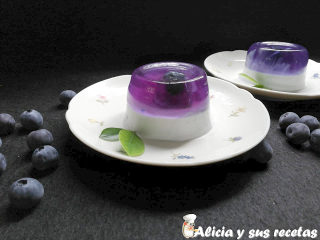 PANNACOTTA DE ARÁNDANOS