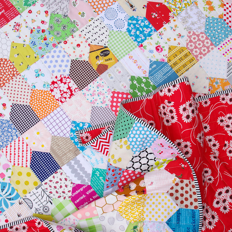 Red Pepper Quilts One Patch Quilt Row Houses