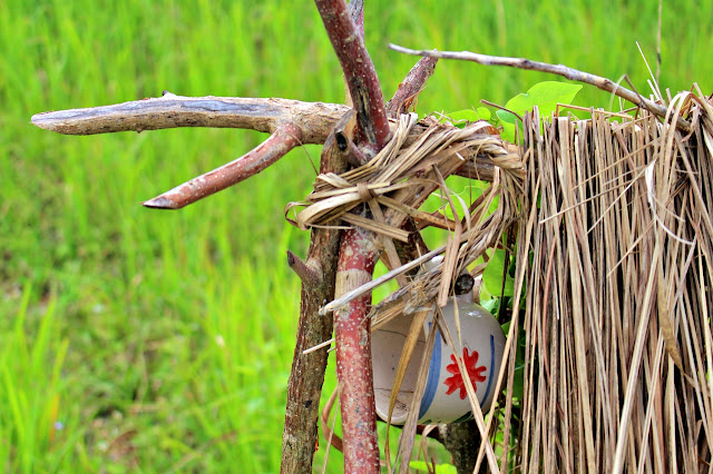 man made structures found along the trail of Mount Sawi