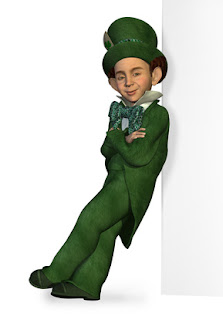 kid dress as a leprechaun