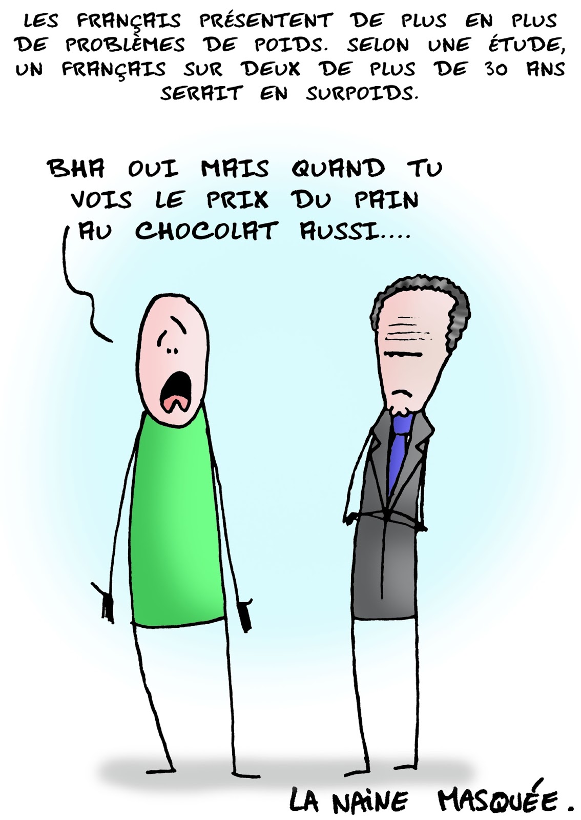 Le Petit Dessin Du Jour Tous Les Matins Il Achetait Son Petit Pain Au Chocolat Lai Lai Lai Laaaai