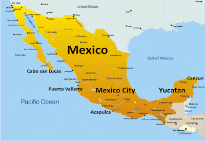 Mexico Map 