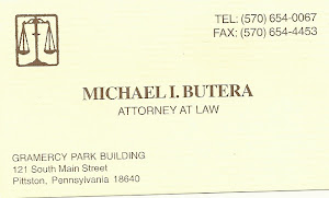 MICHAEL I. BUTERA TEL. (570) 654-0067 FAX (570) 654-4453
