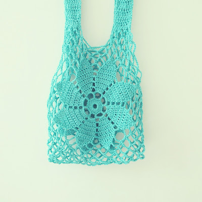 ByHaafner, crochet, market bag, Japanese crochet pattern