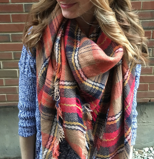 Orange is the New Blanket Scarf | Chow Down USA