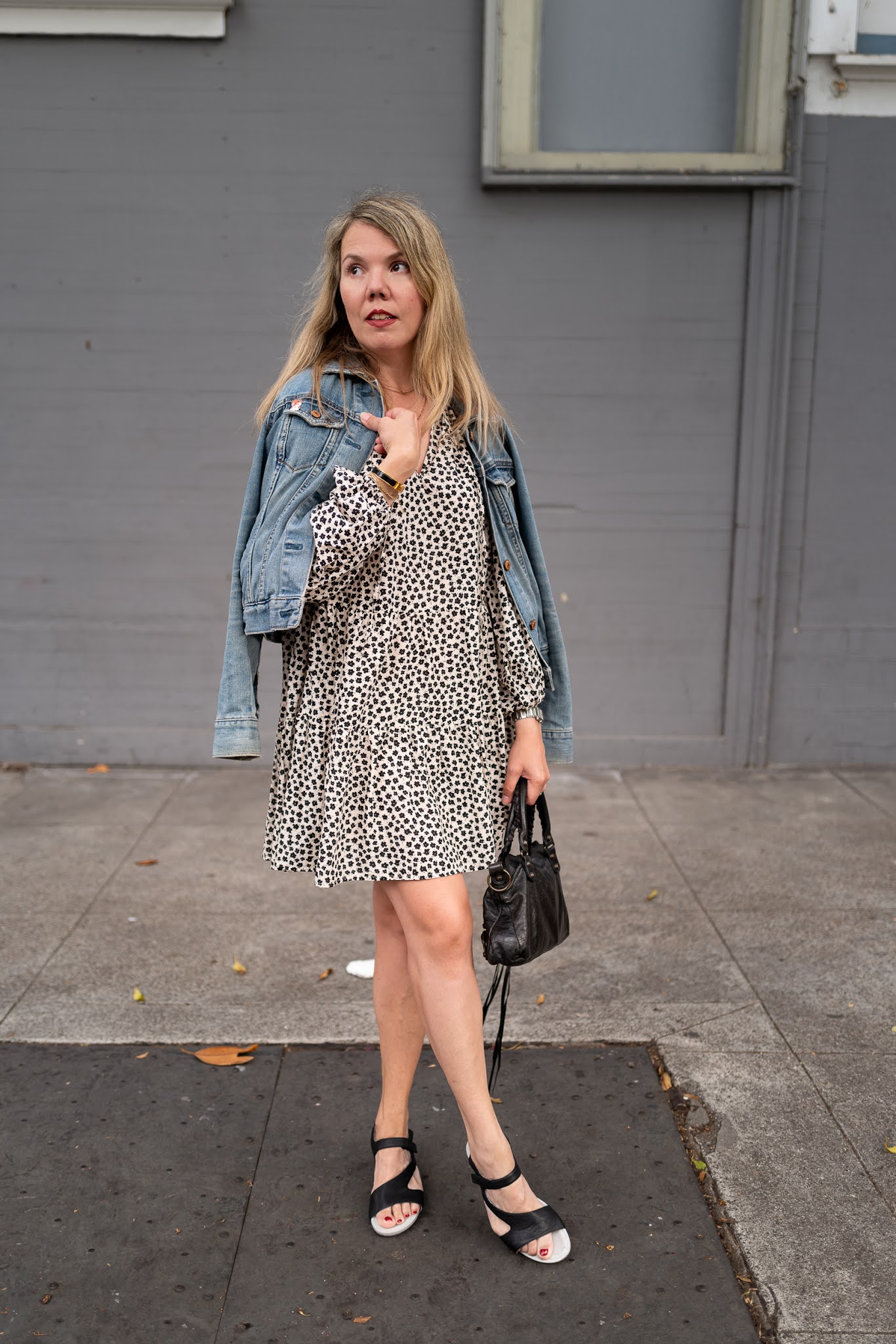 how to wear a tiered dress