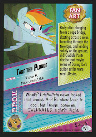 My Little Pony Take the Plunge Series 4 Trading Card